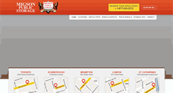 Desktop Screenshot of migsonstorage.com